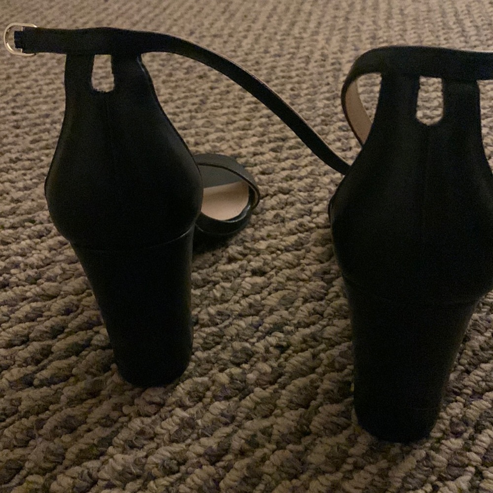 Kelly and Katie strapped high heels